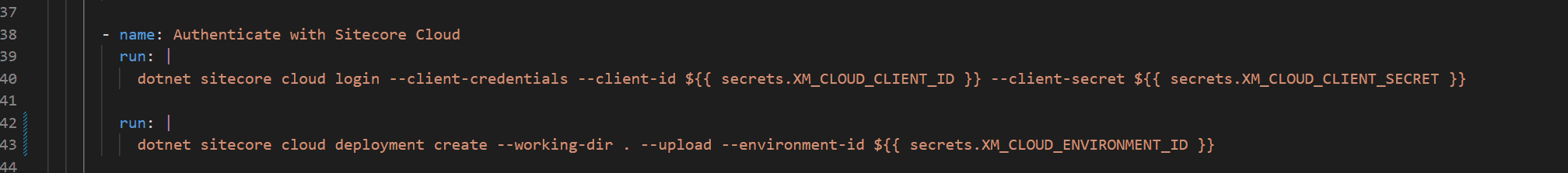 XM Cloud Deploy